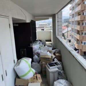 呉市でアパート退去時の丸ごと片付け