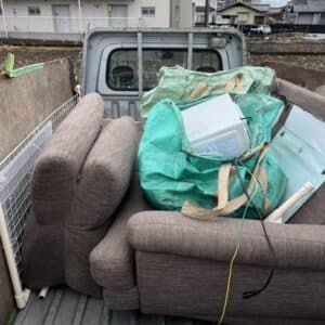 東広島市で引越しに伴いソファ、ベッドなど処分