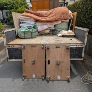 三次市で戸建て解体前に布団や家具など処分