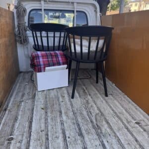 海田町でダイニングチェアの回収