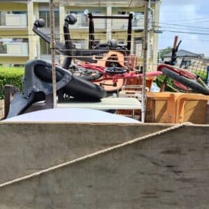 直方市で引越しの際にベッド、椅子など大型のゴミ引き取り