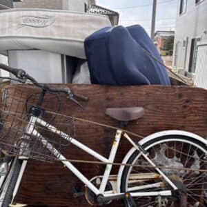 相生市で引越しに伴い自転車やソファ、マットなど処分