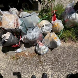 諫早市で溜まったゴミの処分