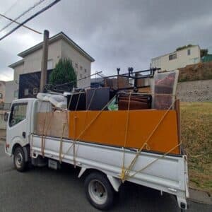 美祢市で外国留学生のお引越し不用品回収