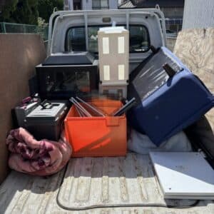 下松市で引越し当日に残った不用品回収