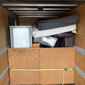 周南市で転勤に伴い2人分の家財処分