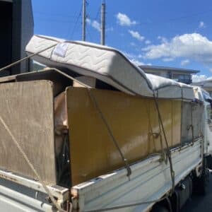 山口市でお部屋いっぱいにあった邪魔な不用品引き取り