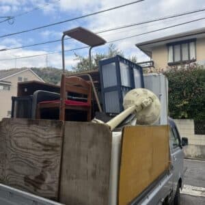 広島市安佐北区で大掃除の際に粗大ゴミ処分