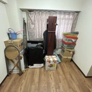神戸市で不用品回収(棚・椅子・生活雑貨など)致しました